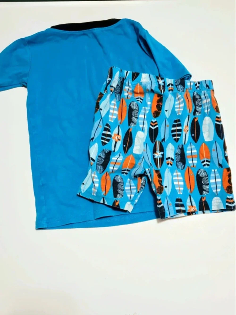 Gymboree Boy's Short Pajama Set Beach Surfer Theme Size 7